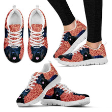 Load image into Gallery viewer, Bouvier Des Flandres Dog Print (Black/White) Running Shoes For Women-Free Shipping