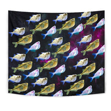 Load image into Gallery viewer, Common Hatchetfish Print Tapestry-Free Shipping