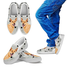 Load image into Gallery viewer, Carolina Dog Print Slip Ons For Kids-Express Shipping