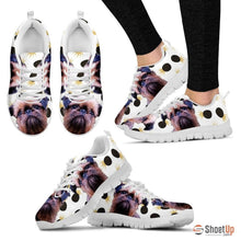 Load image into Gallery viewer, Customized(1914) Dog (White/Black) Running Shoes For Women-Free Shipping