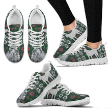 Load image into Gallery viewer, Cane Corso Dog Print Christmas Running Shoes For Women-Free Shipping