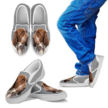 Load image into Gallery viewer, Bracco Italiano Dog Print Slip Ons For Kids-Express Shipping