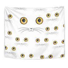 Load image into Gallery viewer, Cute Cat Face Print Tapestry-Free Shipping