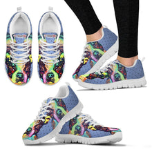 Load image into Gallery viewer, Boston Terrier Pop Art Print Running Shoes For Kids- Free Shipping