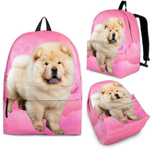 Load image into Gallery viewer, Chow Chow Dog Print Backpack-Express Shipping