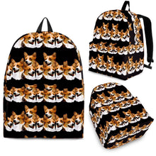 Load image into Gallery viewer, Cardigan Welsh Corgi Dog Print Backpack- Express Shipping