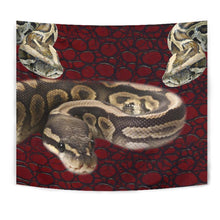Load image into Gallery viewer, Burmese Python Print Tapestry-Free Shipping