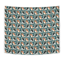 Load image into Gallery viewer, Cavalier King Charles Spaniel Dog Paws Print Tapestry-Free Shipping