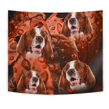Load image into Gallery viewer, Cute Irish Red and White Setter Print Tapestry-Free Shipping