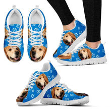 Load image into Gallery viewer, Customized Dog Print Running Shoes For Women-Free Shipping-Designed By Elaine Loke