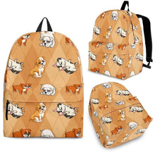 Load image into Gallery viewer, Bulldog Print BackPack - Express Shipping