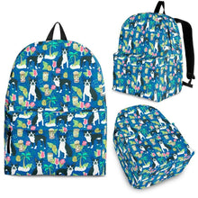Load image into Gallery viewer, Boston Terrier Print Backpack- Express Shipping