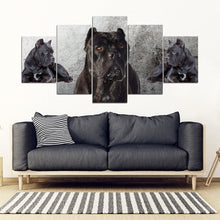 Load image into Gallery viewer, Cane Corso Print- Piece Framed Canvas- Free Shipping