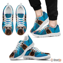 Load image into Gallery viewer, Cesky Terrier Dog (White/Black) Running Shoes For Men-Free Shipping