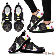 Load image into Gallery viewer, Curly Coated Retriever Dog (White/Black) Running Shoes For Women-Free Shipping