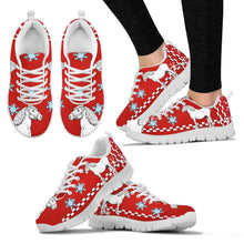 Load image into Gallery viewer, Clydesdale Horse Christmas Running Shoes For Women- Free Shipping