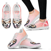 Load image into Gallery viewer, Customized Dog Shoes-Cartoon Running Shoes For Women-Designed By Sandy Hunter-Express Shipping