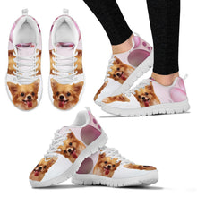 Load image into Gallery viewer, Chihuahua Pink White Print Running Shoes For Women-Free Shipping
