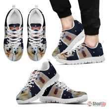 Load image into Gallery viewer, Customized(2093) Dog -(White/Black) Running Shoes For Men-Free Shipping