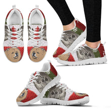 Load image into Gallery viewer, Chow Chow Christmas Running Shoes For Women- Free Shipping