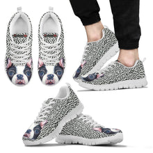Load image into Gallery viewer, Cute Boston Terrier Print Running Shoes For Men-Free Shipping