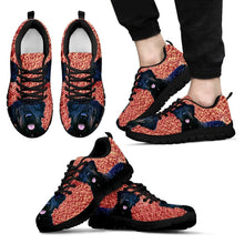 Load image into Gallery viewer, Bouvier De Flandres Dog Print (Black/White) Running Shoes For Men-Free Shipping Limited Edition