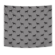 Load image into Gallery viewer, Curly Coated Retriever Dog Pattern Print Tapestry-Free Shipping