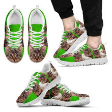 Load image into Gallery viewer, California Spangled Cat Running Shoes (Black/White) For Men-Free Shipping Limited Edition
