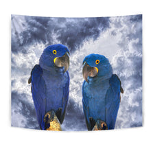Load image into Gallery viewer, Cute Hyacinth Macaw Print Tapestry-Free Shipping