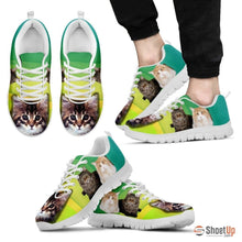 Load image into Gallery viewer, Cute Maine Coon Print Running Shoe For Men- Free Shipping
