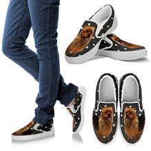 Load image into Gallery viewer, Cute Australian Terrier Print Slip Ons For Women-Express Shipping