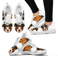 Load image into Gallery viewer, Cavalier King Charles Spaniel Halloween Print Running Shoes For Kids- Free Shipping