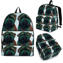 Load image into Gallery viewer, Affenpinscher Dog Print Backpack-Express Shipping
