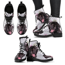 Load image into Gallery viewer, Cute Newfoundland Dog Print Boots For Women- Free Shipping