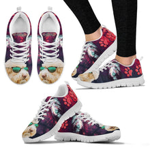 Load image into Gallery viewer, Cute Goldendoodle With Glasses Print Running Shoes For Women- Free Shipping