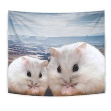 Load image into Gallery viewer, Cute Chinese Hamster Print Tapestry-Free Shipping