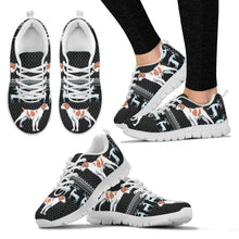 Load image into Gallery viewer, Brittany dog Print Christmas Running Shoes For Women-Free Shipping
