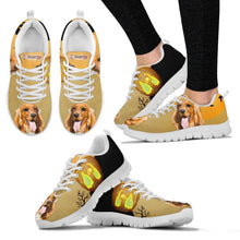 Load image into Gallery viewer, Cocker Spaniel Halloween Print Running Shoes For Kids And Women- Free Shipping