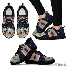 Load image into Gallery viewer, Customized(2093) Dog -(White/Black) Running Shoes For Women-Free Shipping