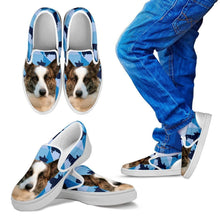 Load image into Gallery viewer, Cardigan Welsh Corgi Print Slip Ons For Kids- Express Shipping