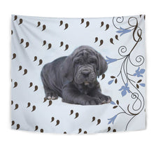 Load image into Gallery viewer, Cute Neapolitan Mastiff Print Tapestry-Free Shipping