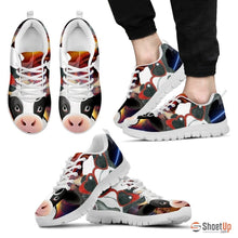 Load image into Gallery viewer, Cow Toon Print Running Shoe Men- Free Shipping