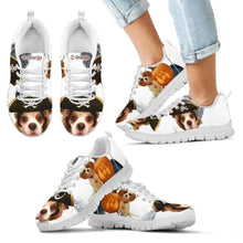 Load image into Gallery viewer, Cavalier King Charles Spaniel Halloween Print Running Shoes For Kids- Free Shipping