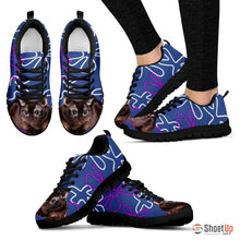 Load image into Gallery viewer, Burmese Cat  Print (White/Black) Running Shoes For Women-Free Shipping