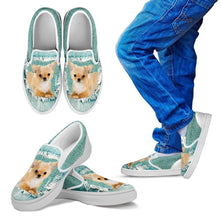 Load image into Gallery viewer, Cute Chihuahua Dog Print Slip Ons For Kids-Express Shipping