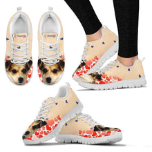 Load image into Gallery viewer, Customized Dog Print Running Shoes For Women- Design By Sandy Hunter-Express Shipping