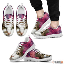 Load image into Gallery viewer, Cat Print Pink Running Shoe Men- Free Shipping