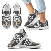 Load image into Gallery viewer, Cardigan Welsh Corgi Happy Halloween Print Running Shoes For Kids/Women-Free Shipping