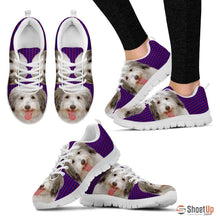 Load image into Gallery viewer, Coton De Tulear Dog (White/Black) Running Shoes For Women-Free Shipping