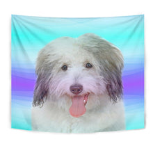 Load image into Gallery viewer, Coton de Tulear Dog Print Tapestry-Free Shipping